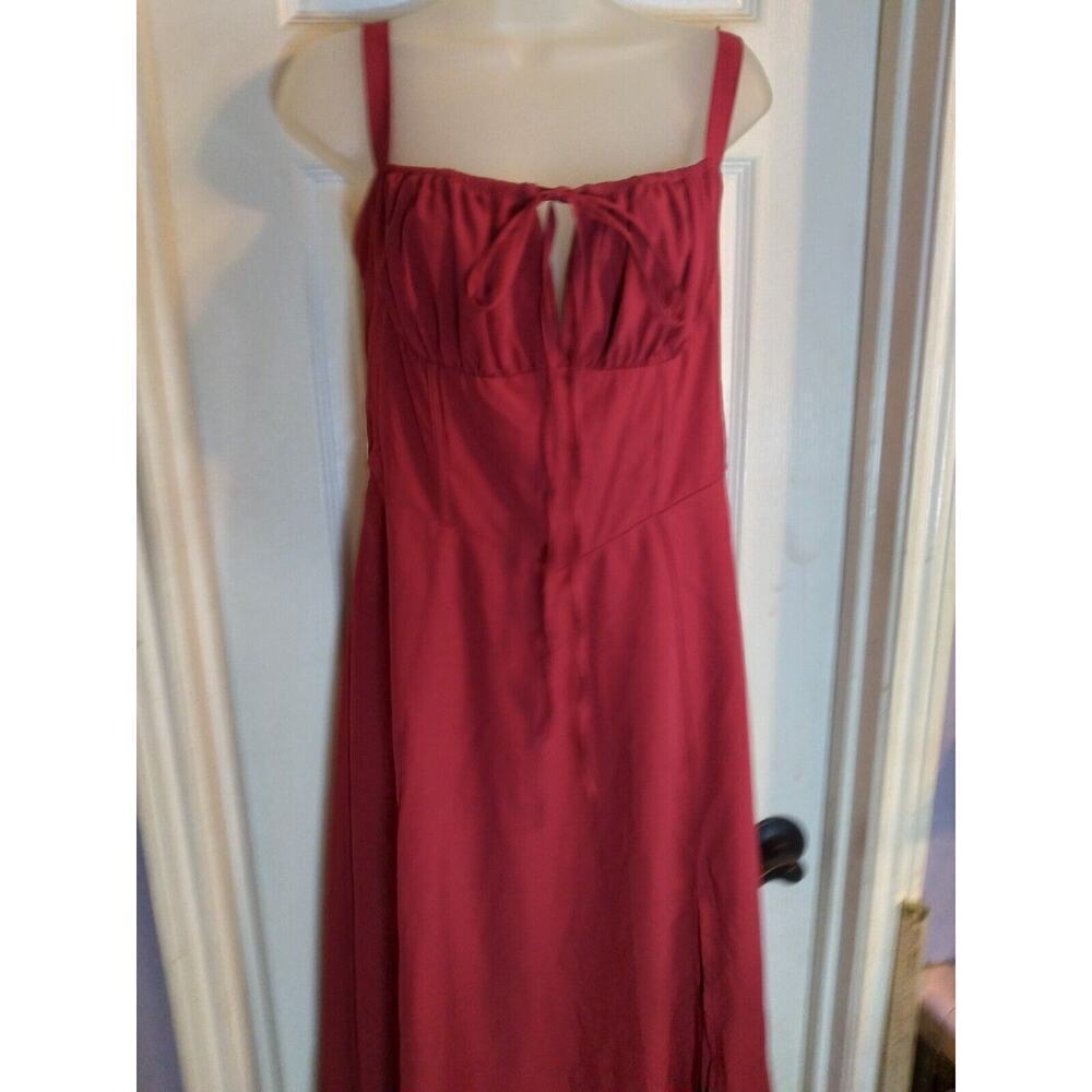 Marthea Dress Red Corset Back Sz XL Halloween Sexy Devil Witch Vampire